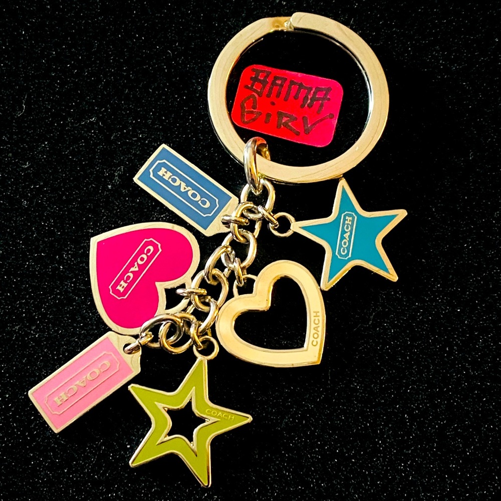 💰Sold💰Coach Charm Keychain/ Bag Charm - Picture 1 of 13